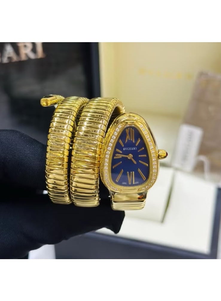 Bvlgari Stainless Steel 35Mm Ladies Watch