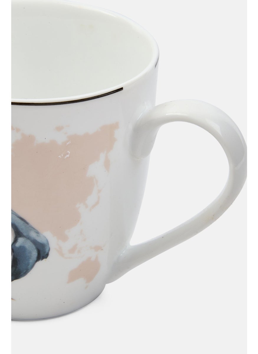 Ritzenhoff & Breker Whandle Panda Wildlife Coffee Mug 500ml, White Combo  - Image 3