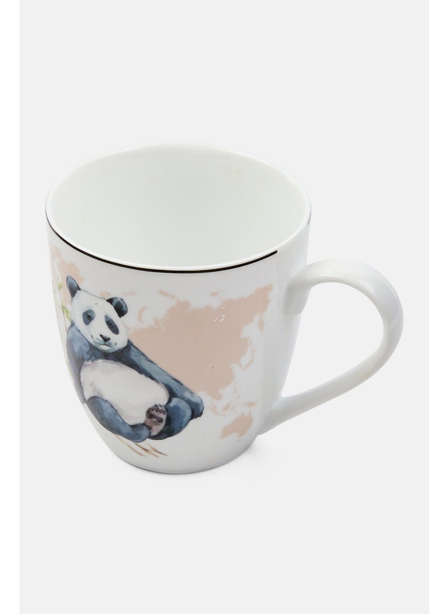 Ritzenhoff & Breker Whandle Panda Wildlife Coffee Mug 500ml, White Combo  - Image 2