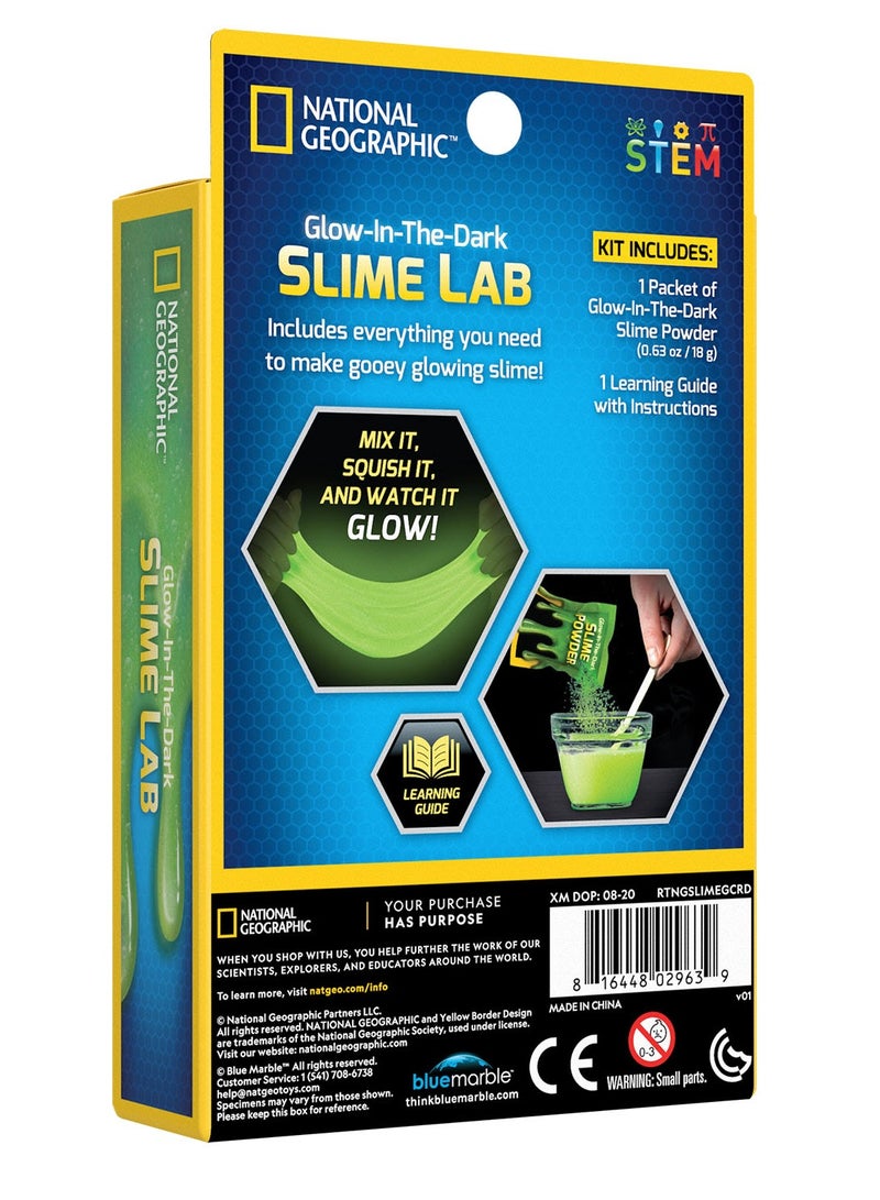 NATIONAL GEOGRAPHIC مختبر سلايم يتوهج في الظلام - Image 2