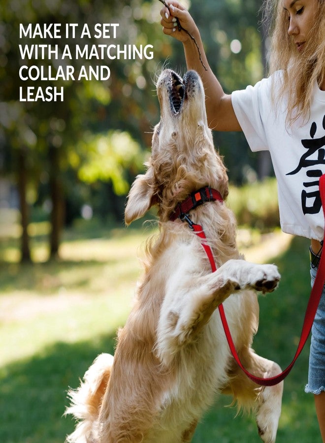 CollarDirect Dog Muzzle - Adjustable Soft Breathable Tribal Nylon Dog Mouth Guard Cover for Small, Medium and Large Dogs, Anti Chewing, Barking & Biting - 3 Tribal Patterns (Red, L/XL) - Image 5