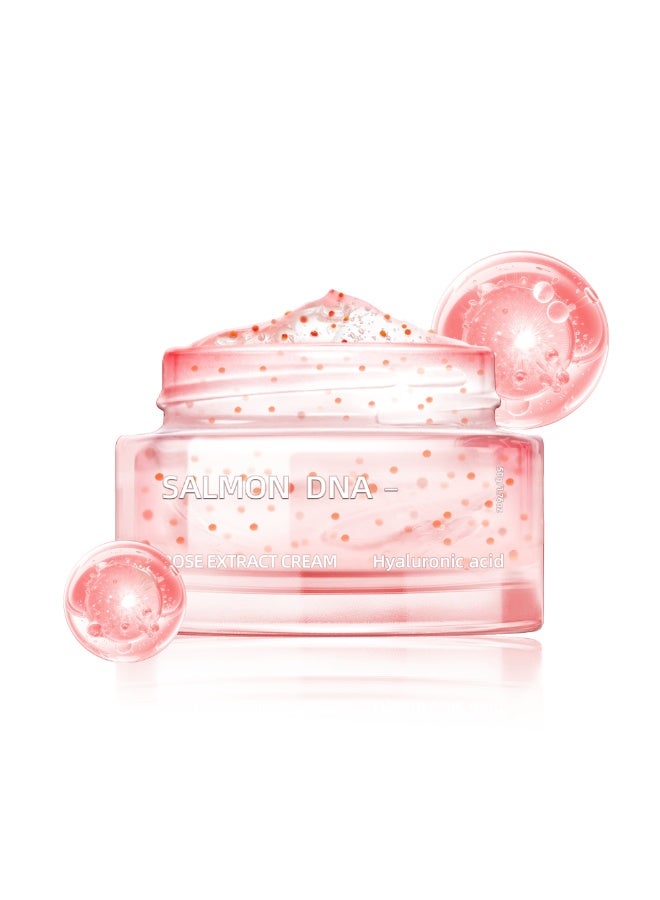 عام كريم جل منشط لقاح دنا السالمون بيدرن كريم ببتيد رزق – جل رطوبي مُضوء رزق 50 جرام بمستخلص السالمون والببتيدات لزيادة مرونة البشرة وينحل لمعانًا ومُضوءً - Image 2