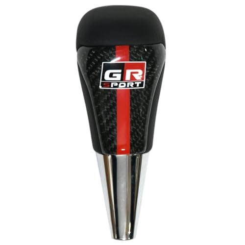 KMH Fortuner Gear Knob Real Carbon (Real Carbon with GR Design) - Image 1