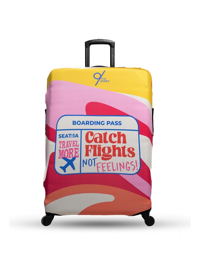 THE NINES LUGGAGE COVER "CATCH NO FEELINGS" -XL (29-32 inch) - Image 1