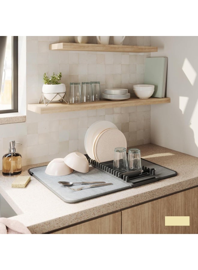 NAMA 58×45.5cm-Mat Colander, Dish Drying Rack Mat, Dish Colander, Dish Colander, Dish Colander, Grey - Image 1