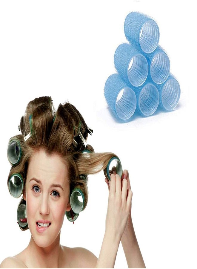 بوكسو مجموعة بوكسو من 6 قطع من بكرات تجعيد الشعر لتكثيف الشعر، أدوات تصفيف الشعر لجميع أنواع الشعر (متعددة الألوان) عبوة من قطعة واحدة - Image 1