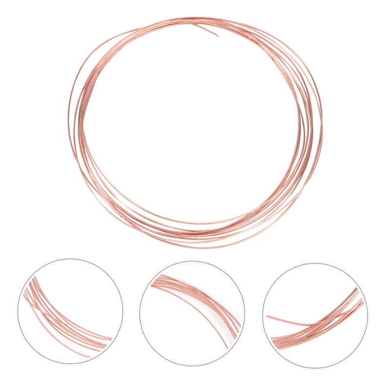 Bare Solid Copper Wire for Electrical Projects Jewelry Making High Thermal Conductivity - Image 3