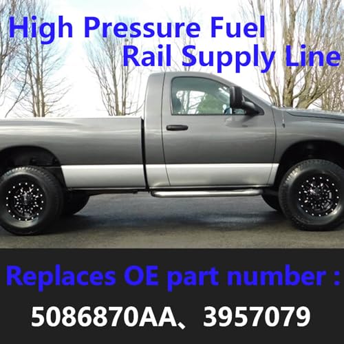 BSNOVT Fuel Rail Supply Line 5086870AA 3957079 High Pressure Tube CP3 Fuel Pump to Common Rail Compatible with Dodge Ram 2500 3500 Cummins 59L Diesel 20032009 - Image 3
