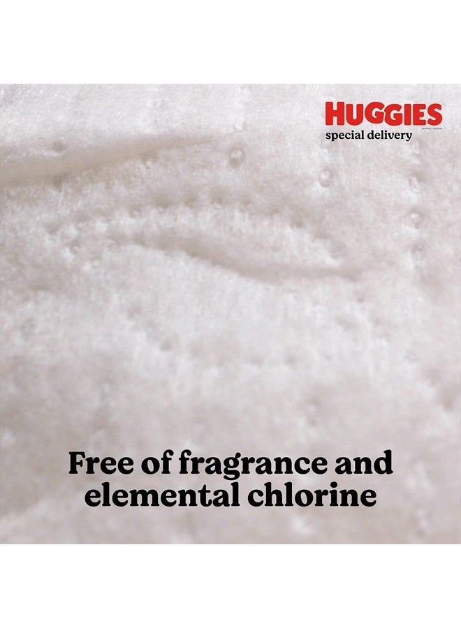 Huggies Special Delivery Hypoallergenic Baby Diapers Size Newborn (up to 10 lbs), 132 Ct, Fragrance Free, Safe for Sensitive Skin