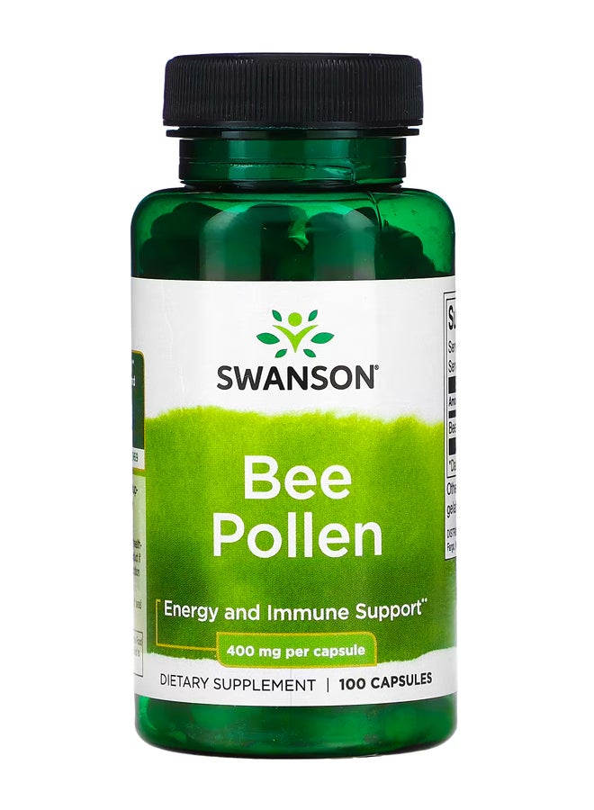سوانسون حبوب لقاح النحل ، 400 ملجم ، 100 كبسولة