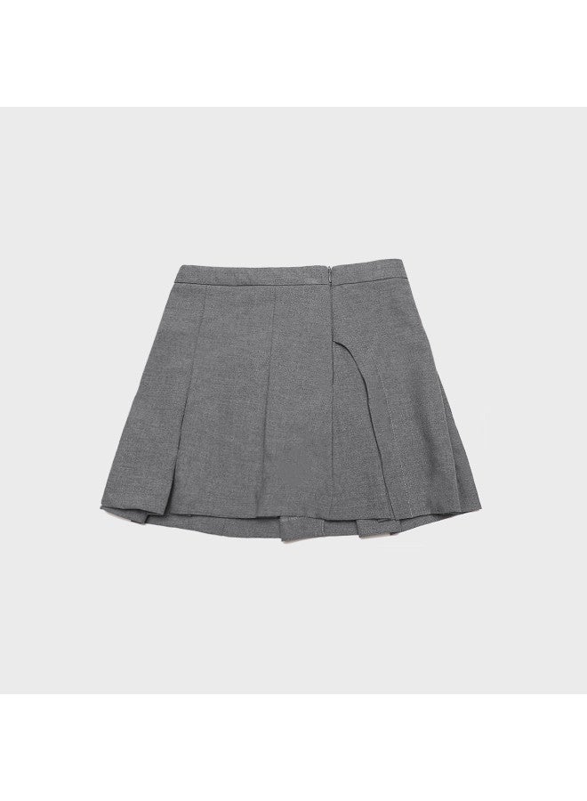 Zara Kids' Fashion Cute Casual Versatile Pleated Skirt - Image 3