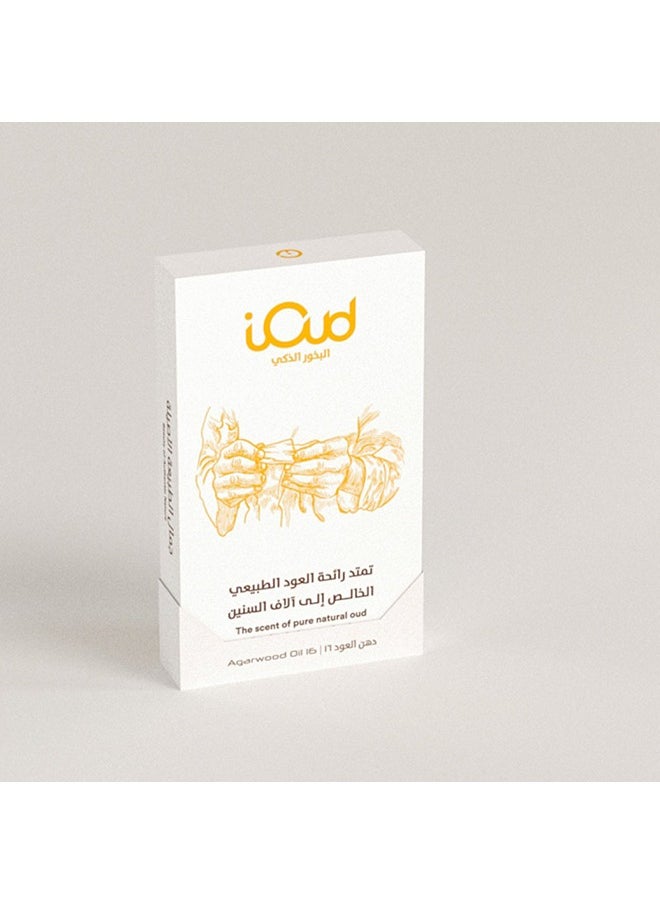 آي عود - 16 قطعة من عطر بخور عود العود مع حامل بخور برائحة خشبية 18x10x3 سنتيمتر - Image 1
