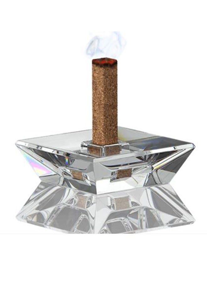 آي عود - 16 قطعة من عطر بخور عود العود مع حامل بخور برائحة خشبية 18x10x3 سنتيمتر - Image 1