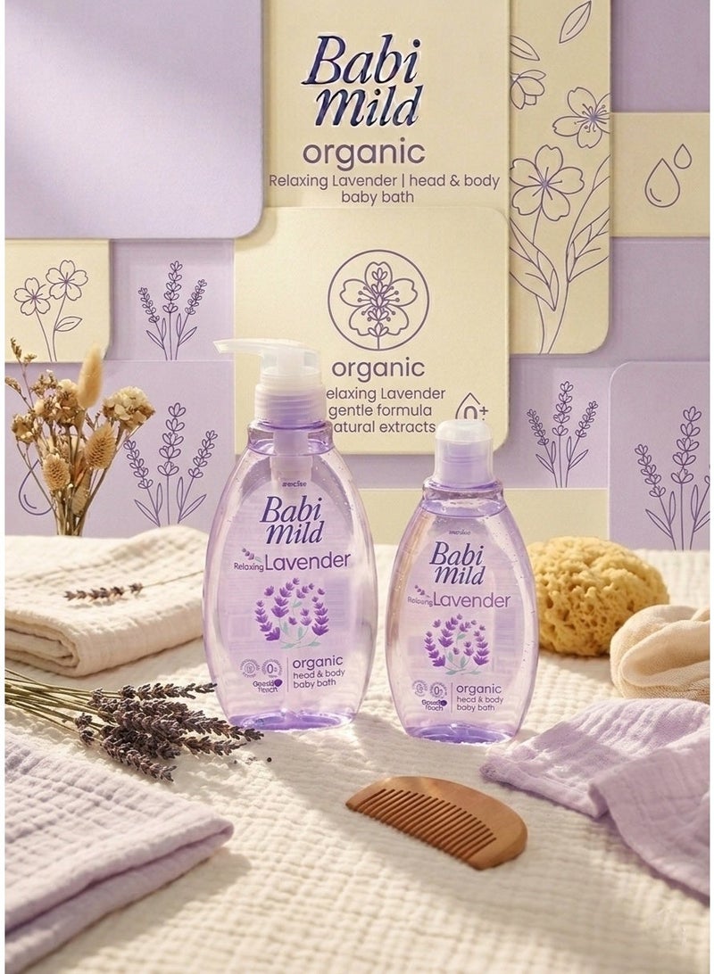 BABIMILD Babi Mild - Relaxing Lavender | Head & Body Baby Bath 180ml - Image 3
