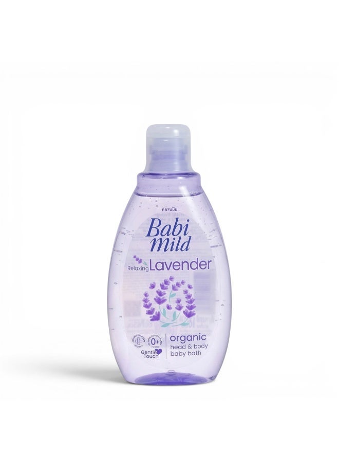 BABIMILD Babi Mild - Relaxing Lavender | Head & Body Baby Bath 180ml - Image 1