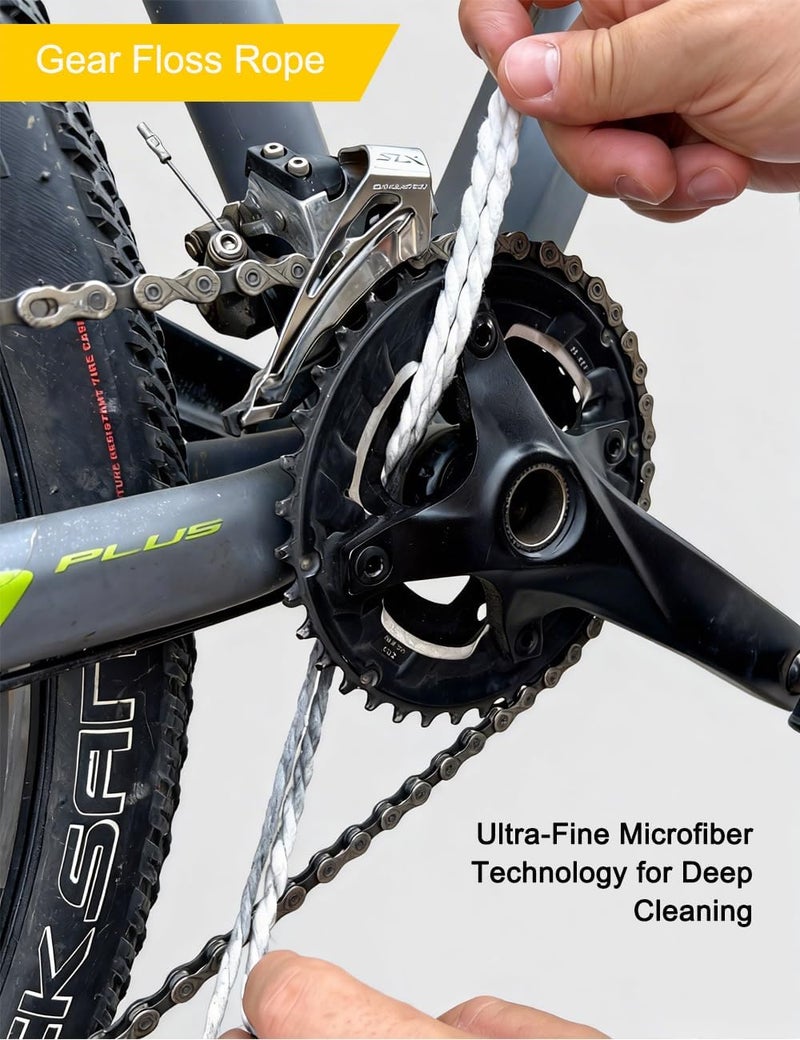 Ultrafashs Bicycle Chain Oil Lubricant and Cleaner Set with Bike Degrease,Wet Lubricant,Chain Scrubber Cleaning Brush Tool.Bike Lube-2oz,Degreaser-10oz. - Image 5