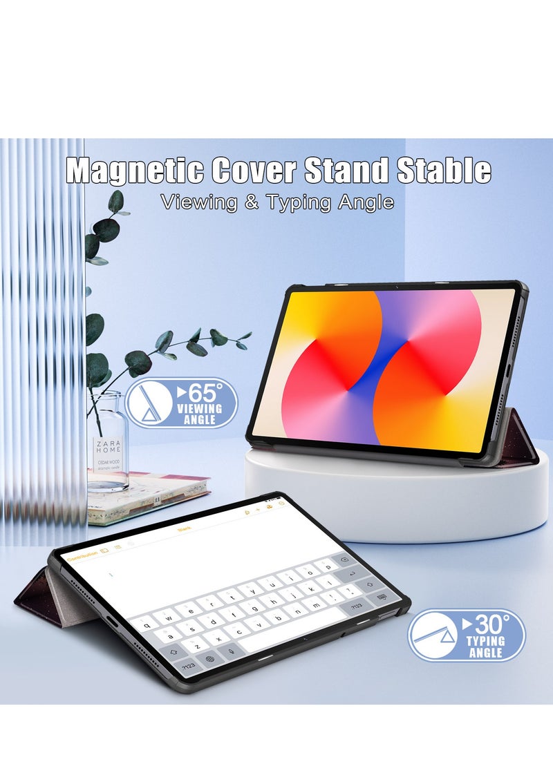 Case For Huawei MatePad SE 11" 2024 Multi-Viewing Angles All New PU Leather Smart Cover with Auto Sleep Wake Feature Slim Flip Shell Case for Huawei MatePad SE 11 (Dusk)