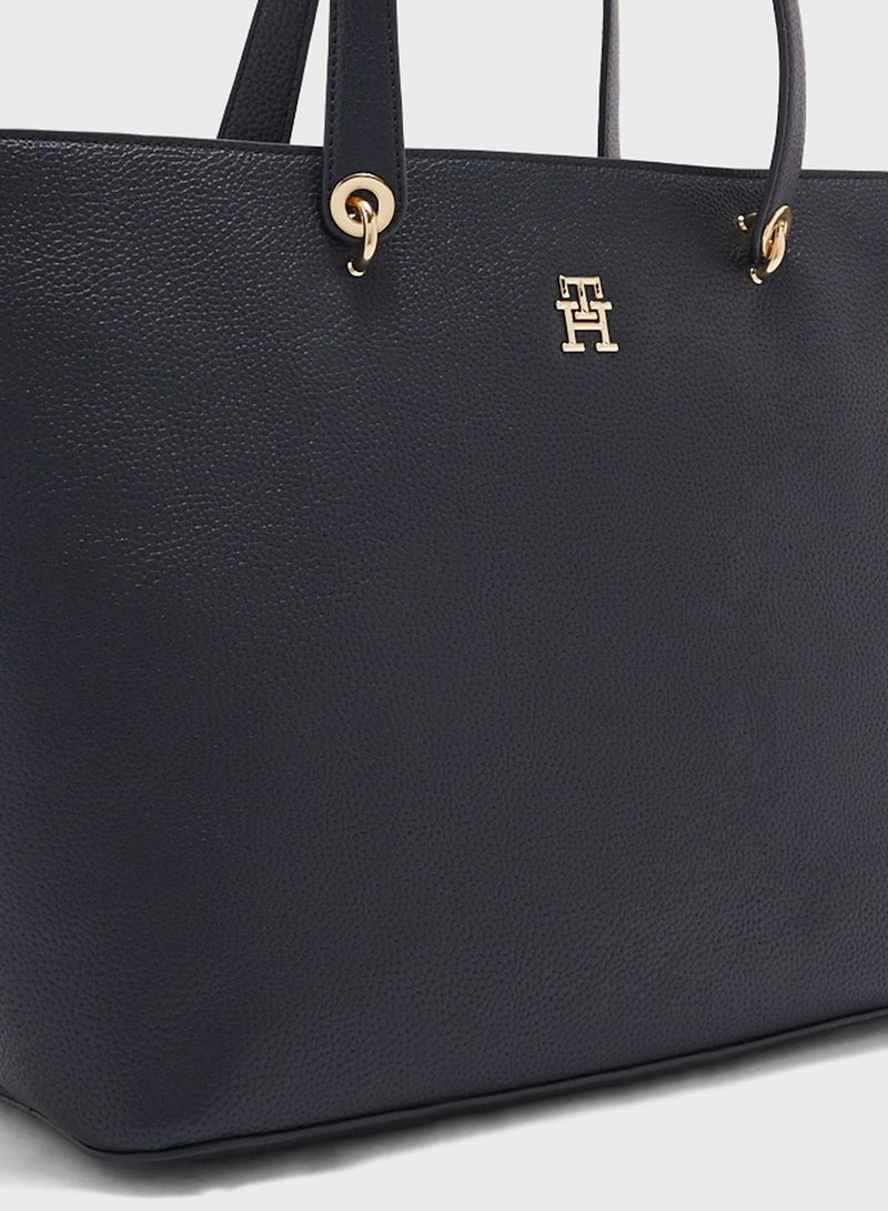 TOMMY HILFIGER Essentials Top Handle Tote - Image 4