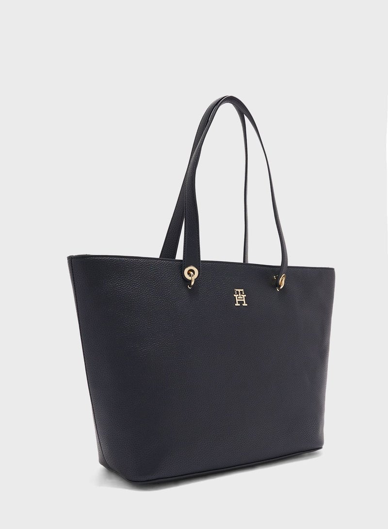 TOMMY HILFIGER Essentials Top Handle Tote - Image 3