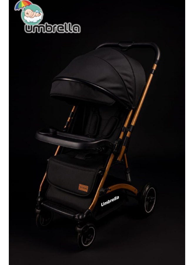 امبريلا عربية اطفال X4 من امبريلا عالية الجودة وبها طاوله طعام وذراع فلاب - Image 2