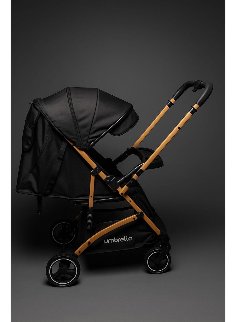 امبريلا عربية اطفال X4 من امبريلا عالية الجودة وبها طاوله طعام وذراع فلاب - Image 3