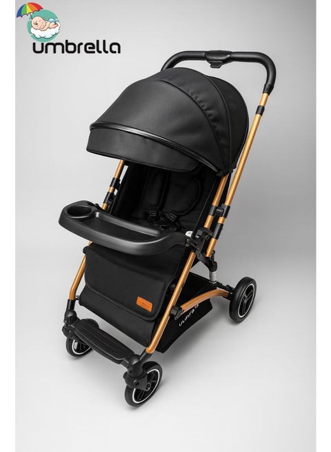 stroller Umbrella X4 is a high-quality with a feeding tray and flap arm.