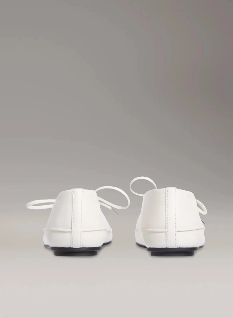 Calvin Klein Tofu Leather Mary Jane Ballerinas for Women | Best Price UAE