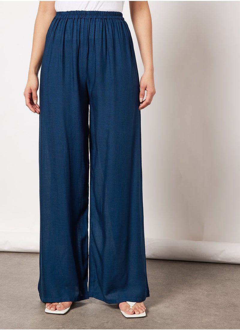 HANA & SARA - Print Short Kurta With Pants and Face Mask - Image 1