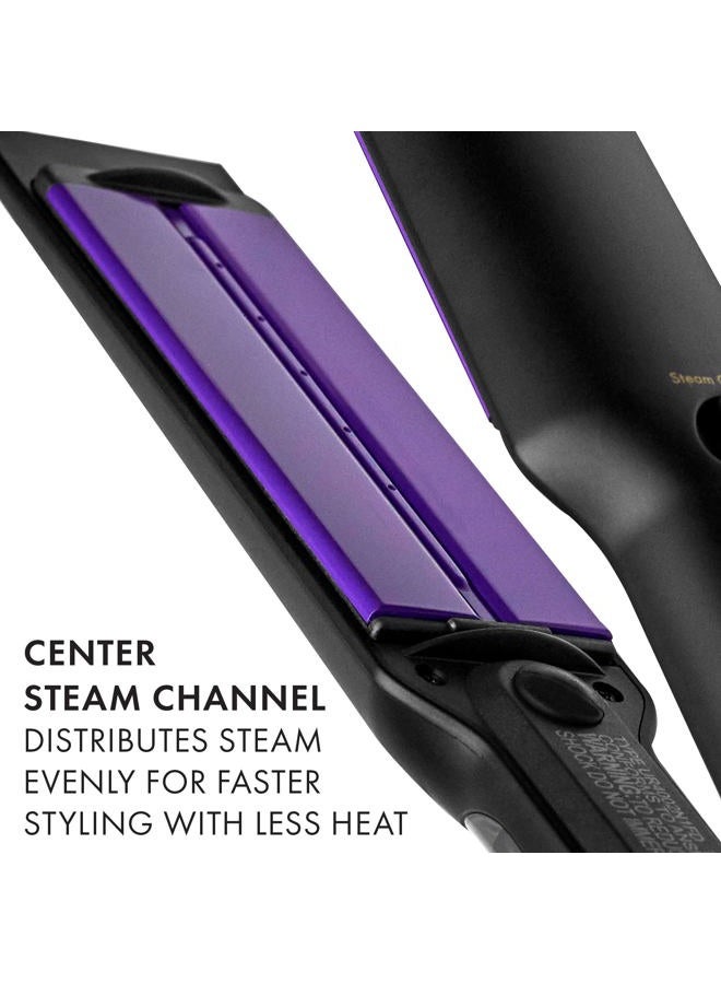 Hot Tools Pro Signature Steamstyler | Healthy-Looking Hair with Every Use (1-1/2 in) - Image 2