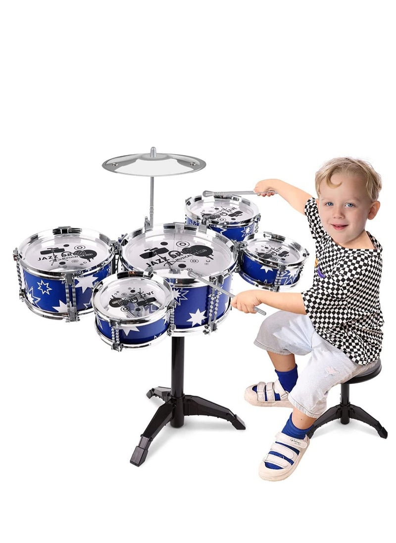 Kids Drum Kit Jazz Drum Set Music Enlightenment Mini Drum Set Drum Set Music Toy Little Rock Star Boys Girls Great Gift PVC Plastic Drum Kit 3 Drums with Drum Sticks and Stool(Red) - pzsku/Z99D8E63CD68F5BB53423Z/45/_/1690528651/d589d32f-1803-425b-8533-ee4fd4ff9a38