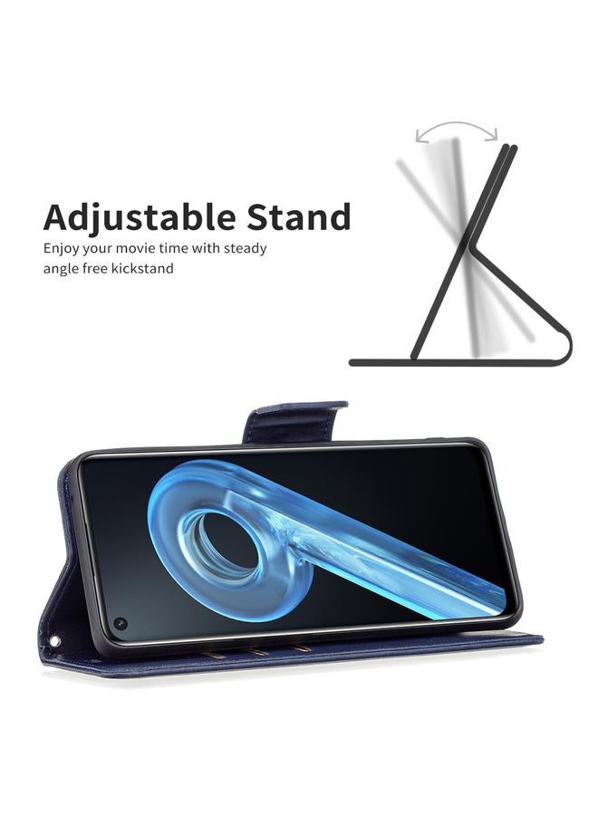 S-TOP Case For OPPO A36 4G / A96 4G / A76 4G / K10 4G / Realme 9i Retro Lambskin Texture Leather Phone Case - Image 5