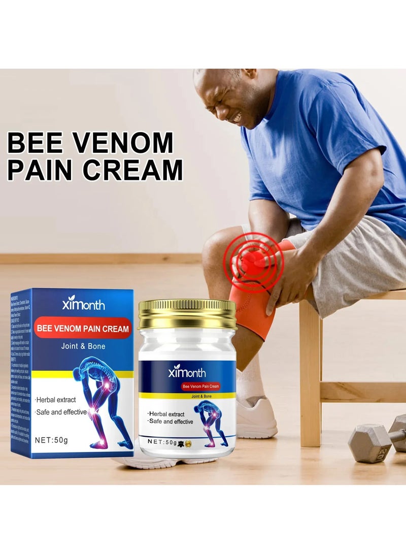 ximonth Bone Pain Relief Cream Sciatica Neuropathic Analgesic Heel Ache Therapy Relax Neck Shoulder Muscle Soreness Knee Sooth Ointment  - Image 2