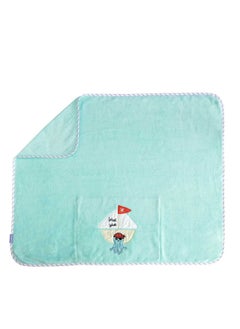 Milk&Moo Milk&Moo Sailor Octopus Baby Blanket, Blanket For Babies, Ultra Soft Infant Blanket For Stroller and Travelling, Colorful and Plush Animal Blanket For Baby Girls and Baby Boys  - Image 1