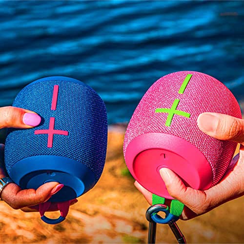 Ultimate Ears WONDERBOOM 3, Small Portable Wireless Bluetooth Speaker, Big Bass 360-Degree Sound for Outdoors, Waterproof, Dustproof IP67, Floatable, 131 ft Range - Hyper Pink - Image 2