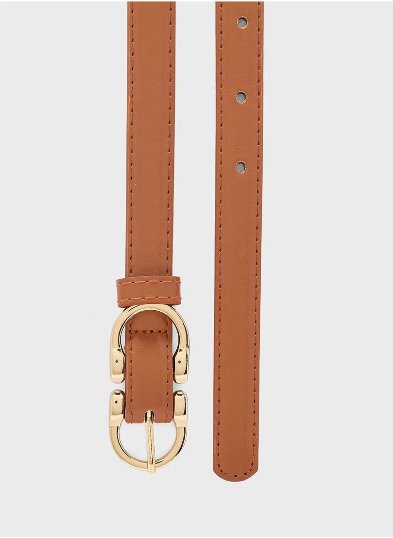 Ginger Double Buckle Belt