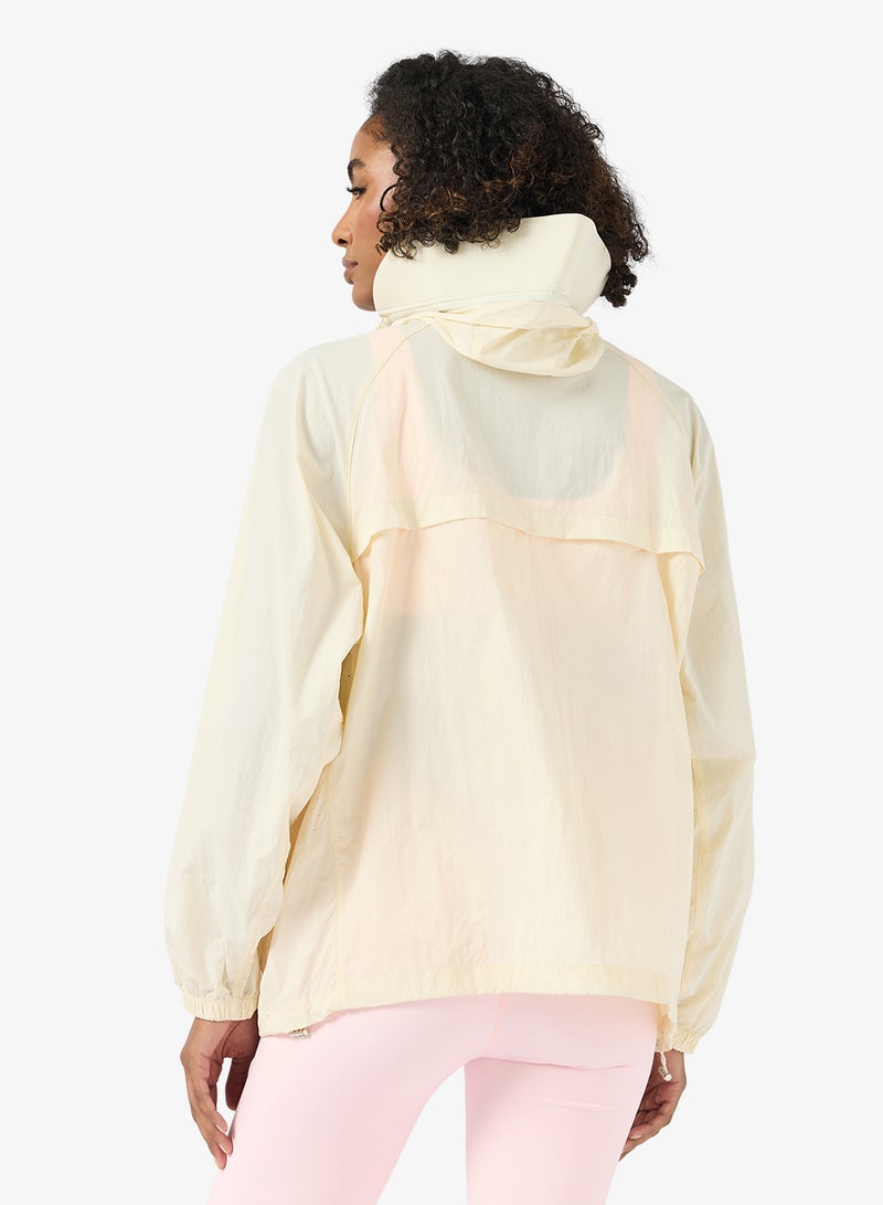 فورورد جاكيت طويل بغطاء رأس للمشي لمسافات طويلة - Image 2