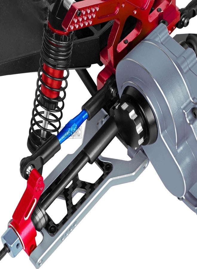 hopsupRC RC Adjustable Turnbuckles Upgrades Part for 1/10 Slash/Rustler/Stampede/Bandit VXL 2WD, Adjustable Turnbuckles Camber Links Toe Link,Navy Blue（7PCS - Image 4
