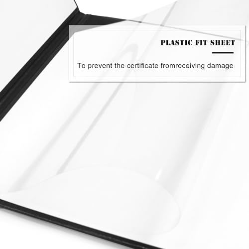 Misscom Diploma Cover Graduation Certificate Cover Diploma Holder Smooth 8.5x11 - Image 4
