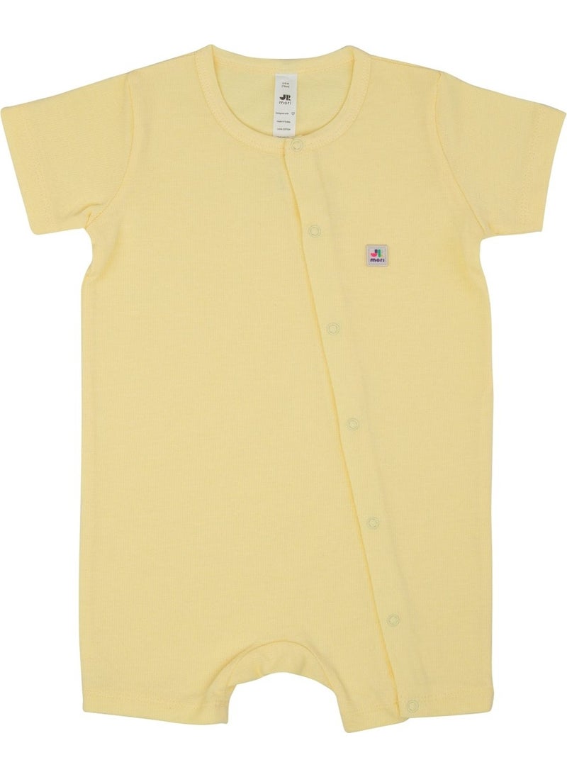 Jrmori Basic Short Jumpsuit with Snap Fasteners  - Image 1