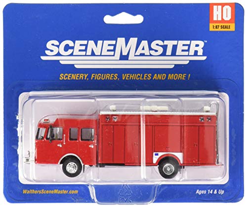 Walthers SceneMaster Haz Mat Fire Truck - Image 1