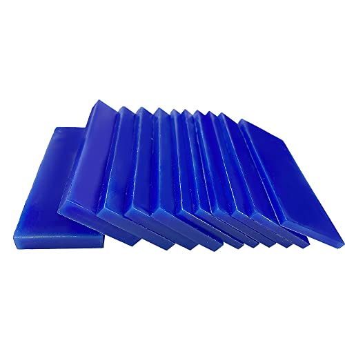 PHYHOO Carving Wax Block Lost Wax Casting Jewelry Molding Tool Mold Sculpting 1 Pound (Blue Wax Slices) - Image 3