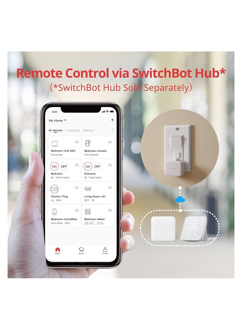 SwitchBot Smart Bot Voice or App Controlled Mechanism for Switches and Buttons. - Image 5