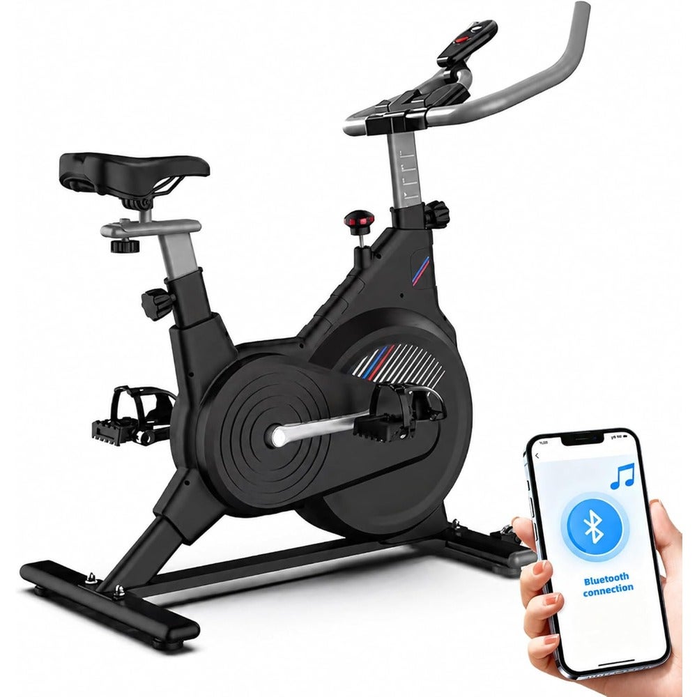 Exercise Bike, 350 LBS Magnetic Resistance Stationary Bike for Home Gym
