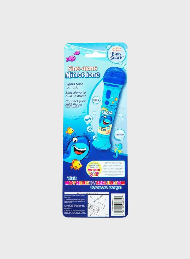 iHome Baby Shark Sing Along Karaoke Microphone