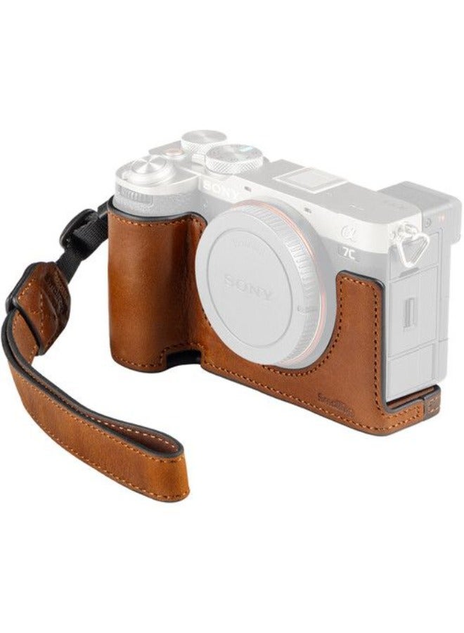 SmallRig Camera Leather Case Kit for Sony Alpha 7C II / Alpha 7CR 5015 - Image 1