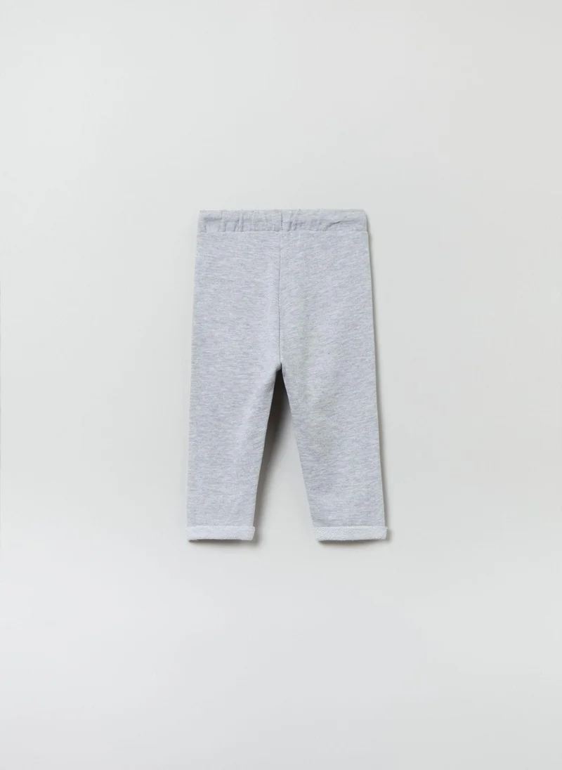 او في اس OVS FAGOTTINO French Terry Joggers With Drawstring