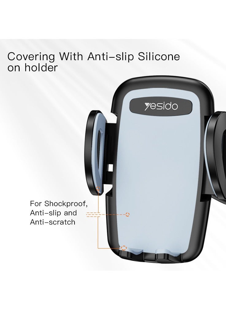 Yesido Phone Holder Automatic Extendable Flexible Long Arm Car C112 - Image 4