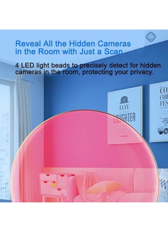 General Hidden Camera Detector, Mini Camera Detector, Anti-Camera Surveillance Detector, RF Signal Scanner, Infrared Detector  - Image 5
