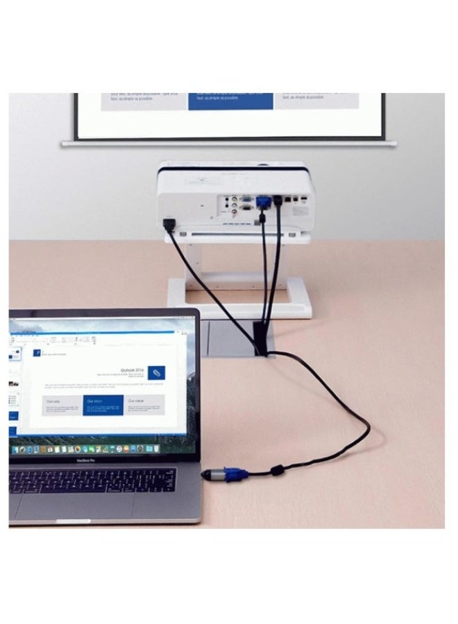 Haing محول من نوع C إلى VGA - Image 2