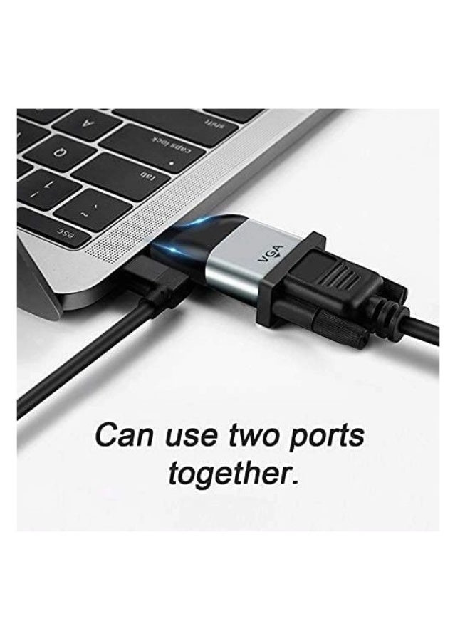 Haing محول من نوع C إلى VGA - Image 3